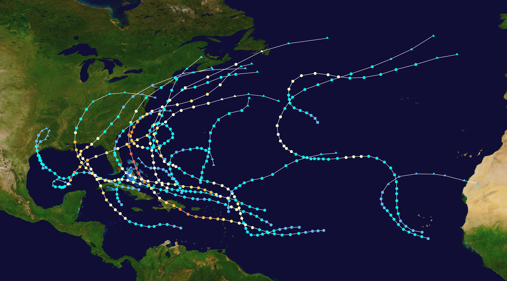 2019 Atlantic Hurricane Season (Remastered) | Hypothetical Hurricanes ...