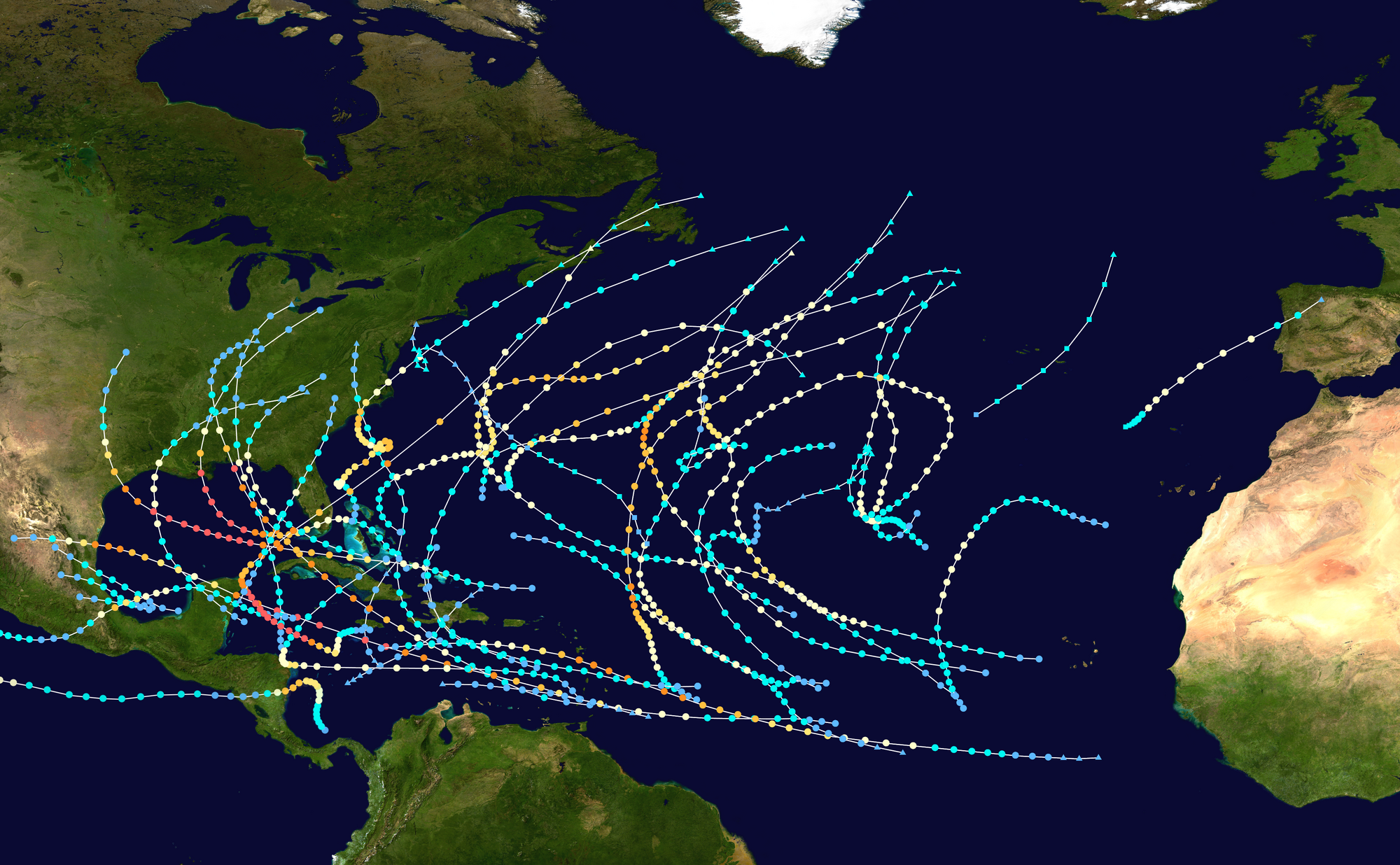2005 WMHB Atlantic hurricane season (Sandy156) | Hypothetical ...