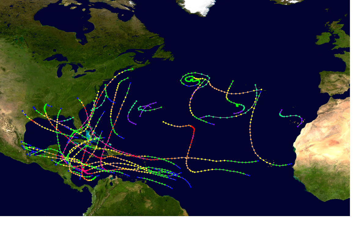 2024 Atlantic Named Storms Aviva Caritta