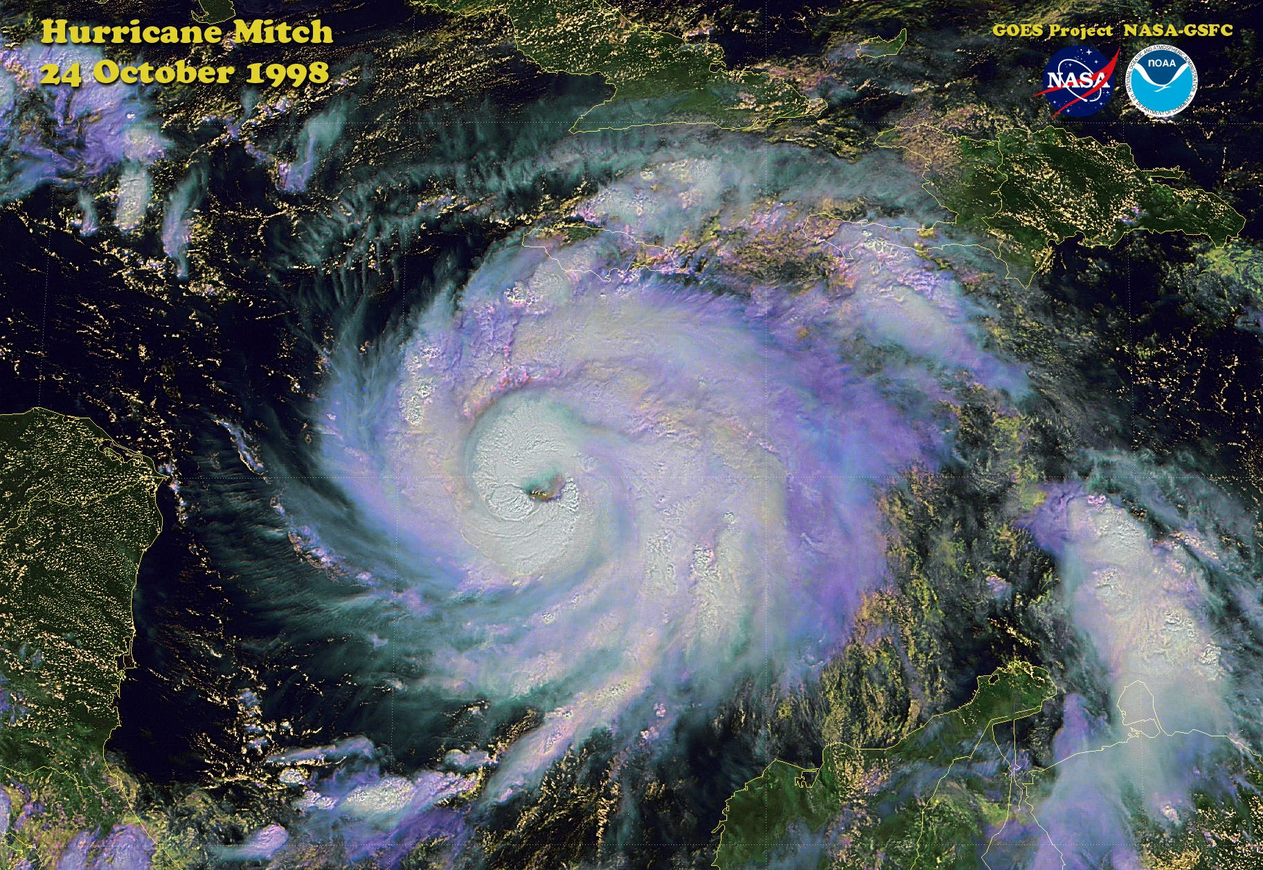 Image Mitch (1998).jpeg Hypothetical Hurricanes Wiki FANDOM