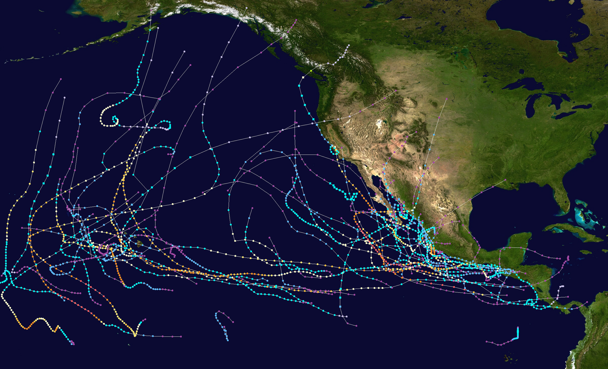 2023 Pacific Hurricane Season (ChosenWizard) Hypothetical Hurricanes