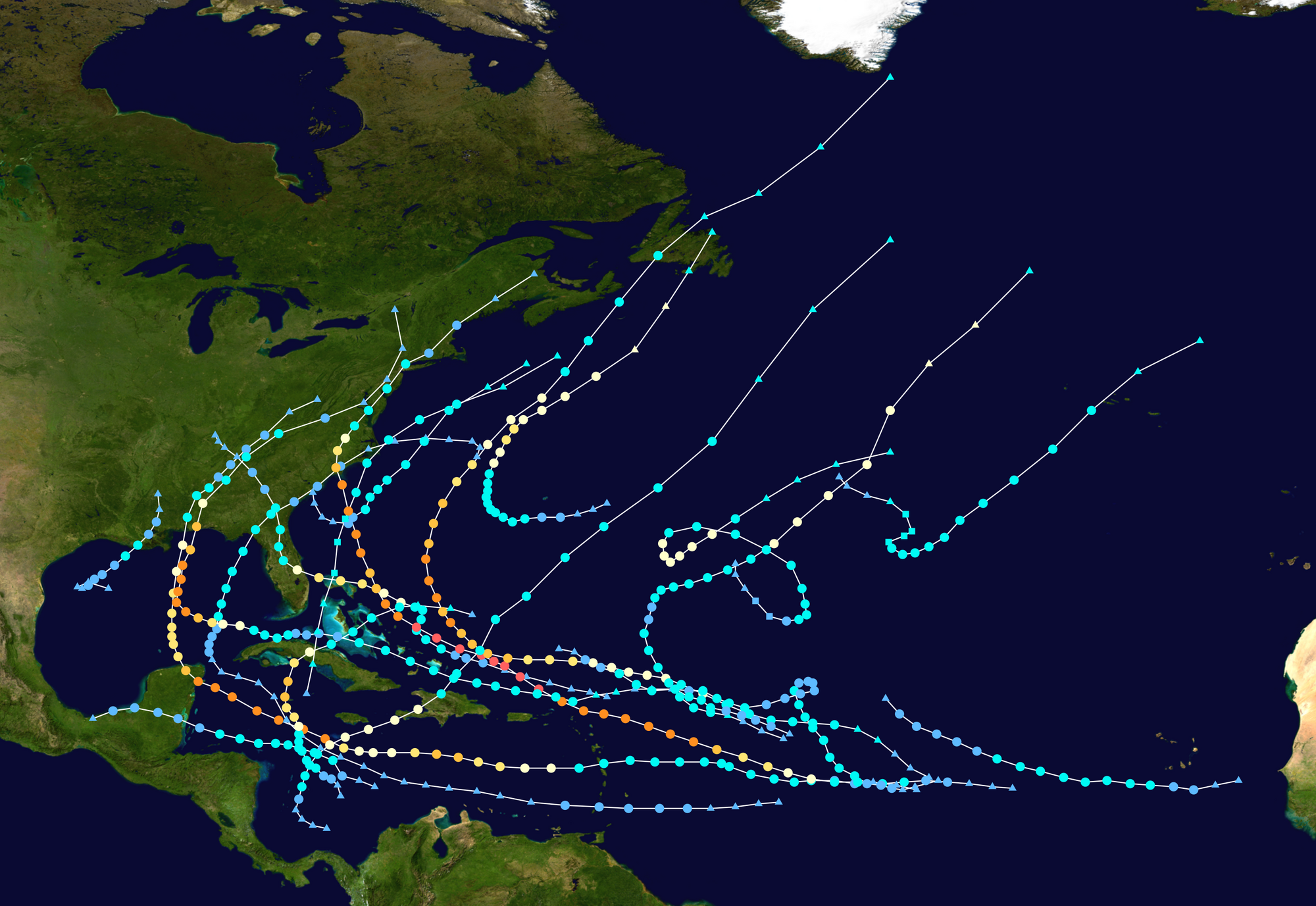 Porygonal's 2025 Atlantic hurricane season Hypothetical Hurricanes