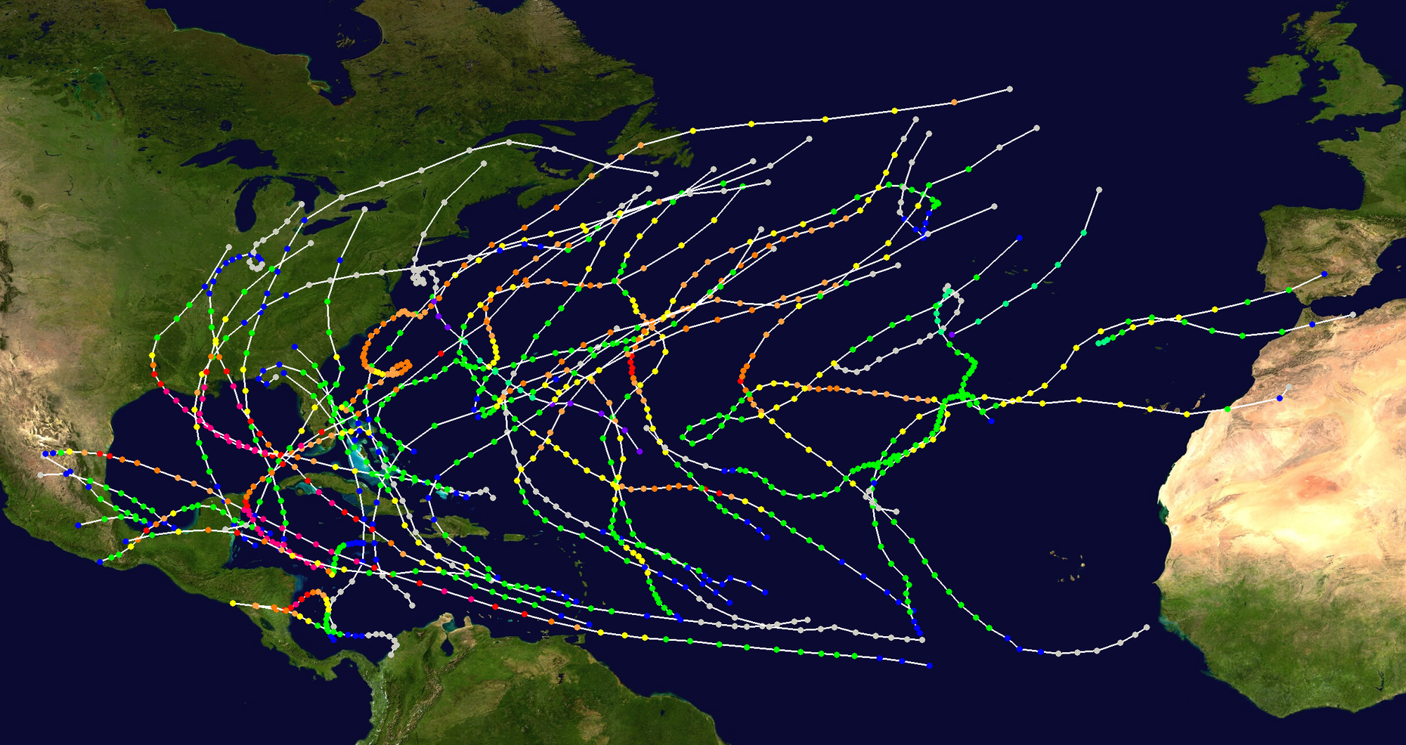 2005 Atlantic hurricane season (Lucarius WMHB) | Hypothetical ...