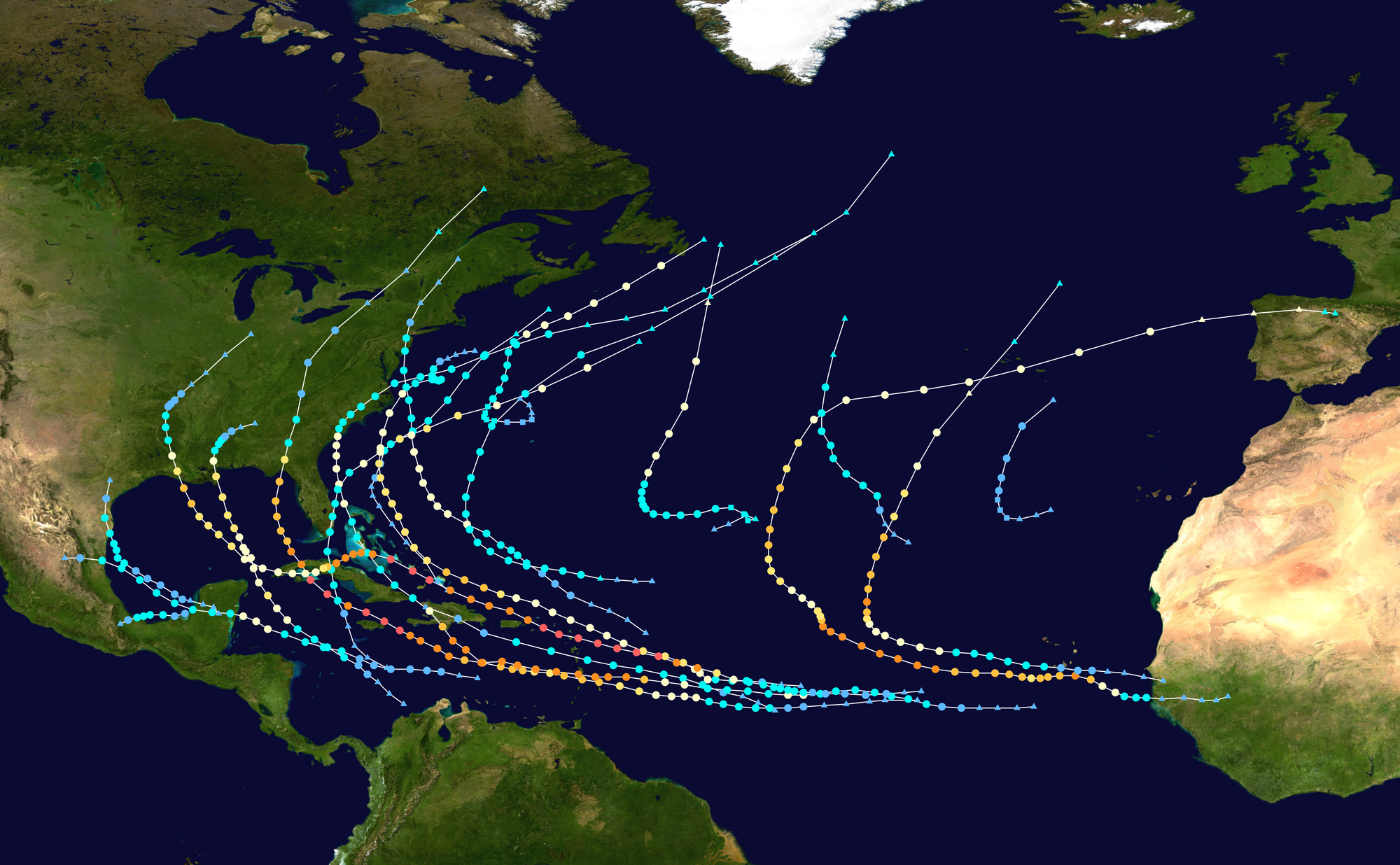 Porygonal S 2024 Atlantic Hurricane Season Hypothetical Hurricanes   2000