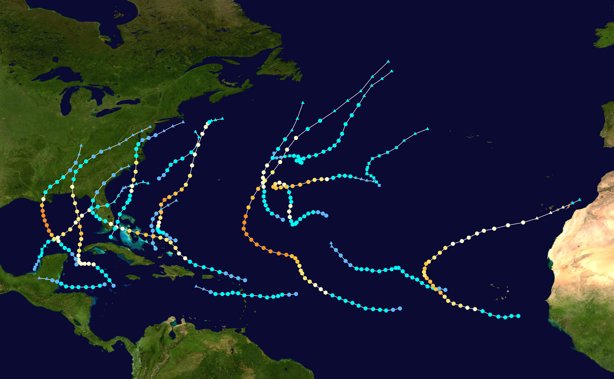Porygonal's 2024 Atlantic hurricane season (V2) | Hypothetical