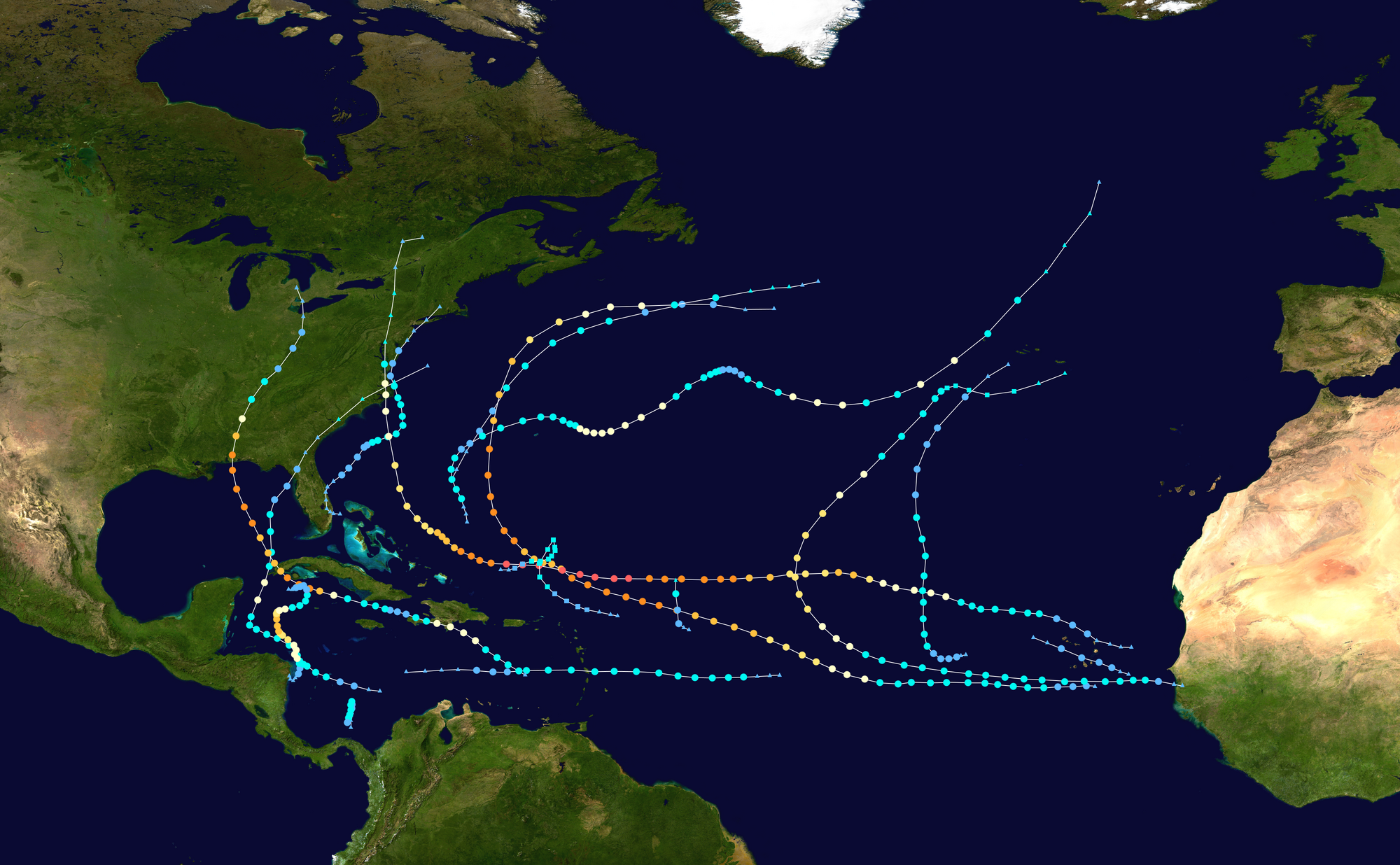 2025 Atlantic Hurricane Season (WeatherWill ) Hypothetical Hurricanes