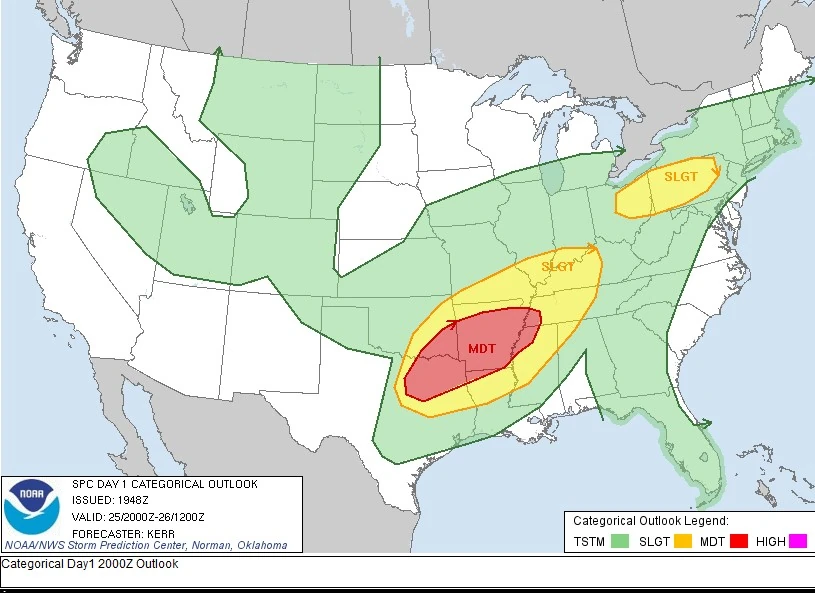 Tornadoes of 2020 (Reposted, Tornado alley+Dixie) Hypothetical