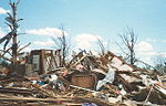 F3 tornado damage example