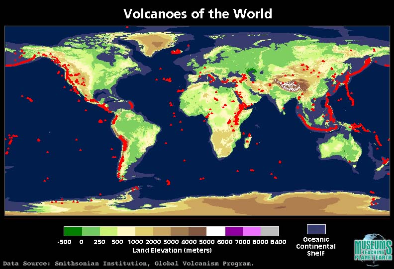 Image - World Volcano Map.jpg | Hypothetical Volcanoes Wiki | FANDOM ...