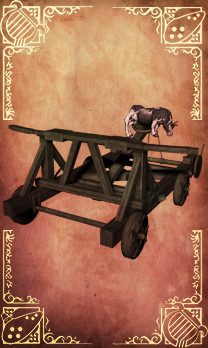 Lizafos catapult