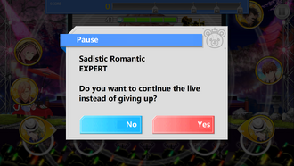 Live pause