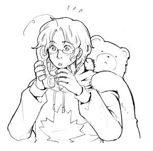 Canadatalkingonthephone