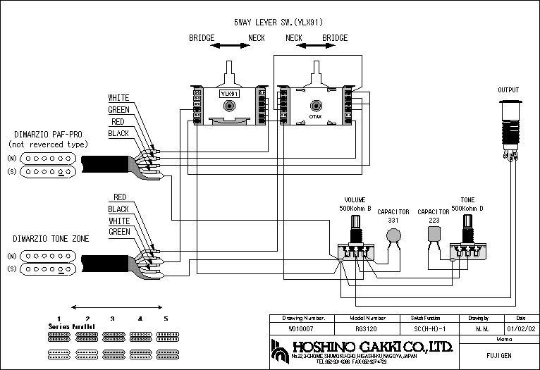 RG3120F | Ibanez Wiki | Fandom double neck wiring diagram 