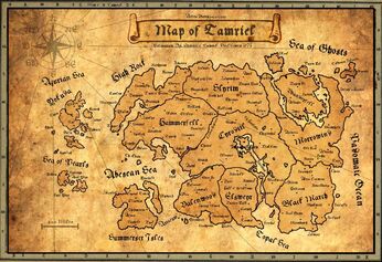 Map of Tamriel