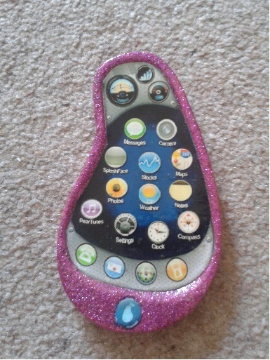 image pearphonextfront jpg icarly wiki fandom powered by wikia real pear phone that works