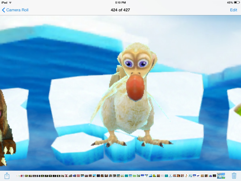 alive frozen dodo bird