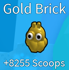 Gold Brick Ice Cream Simulator Wiki Fandom - ice cream simulator roblox wikia fandom