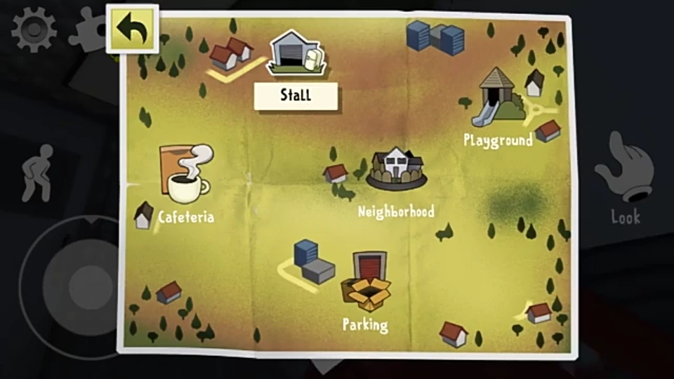 Map Ice scream horror neighbourhood Wiki Fandom