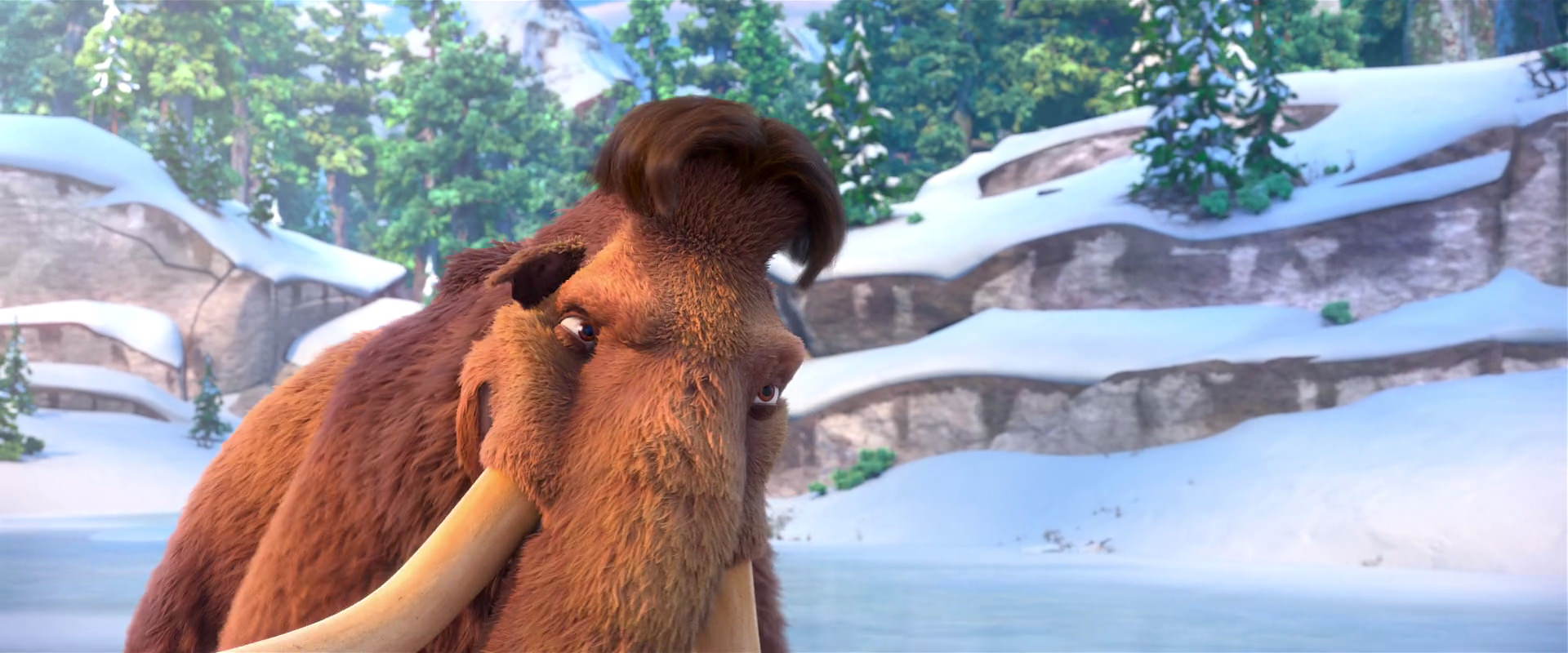 Image Manny ready to hit the puck (Ice Age 5).jpg Ice Age Wiki