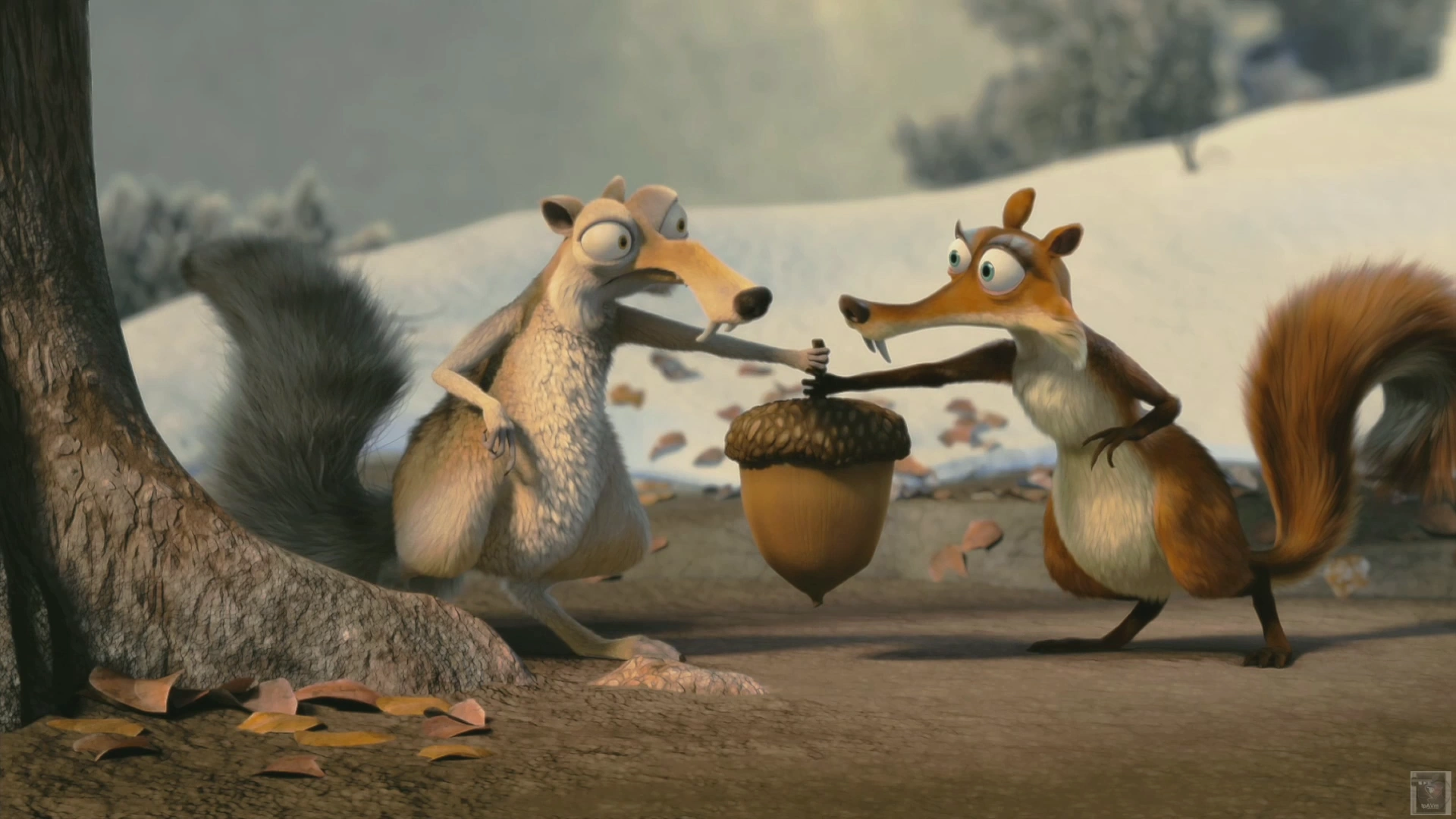 Ice Age Scrat And Scratte Love