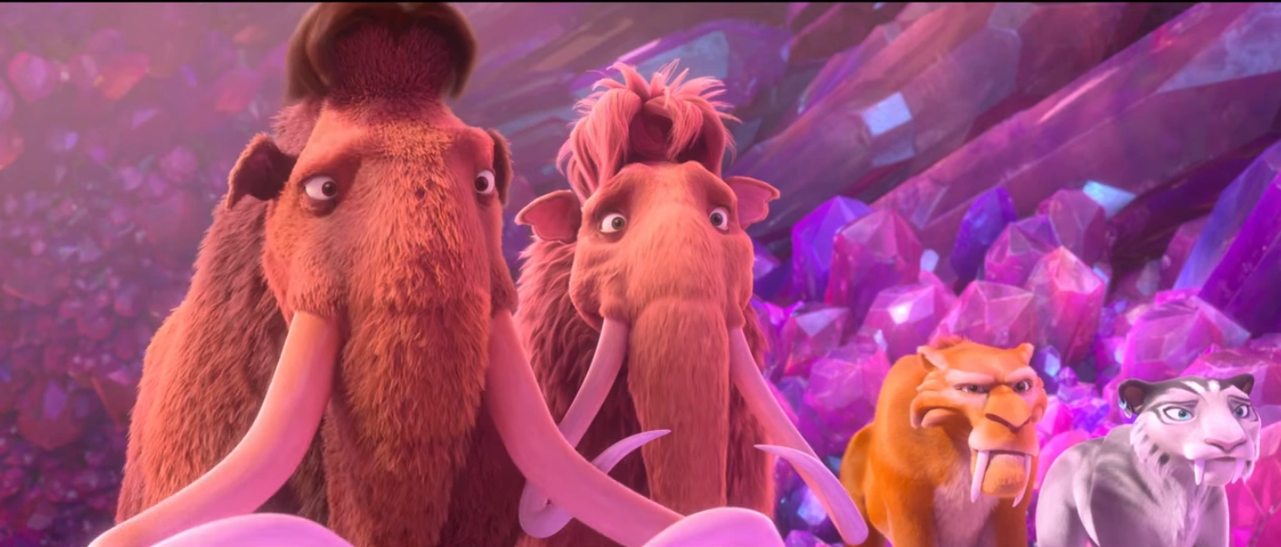 Image Manny, Ellie, Diego, and Shira in Geotopia.png Ice Age Wiki