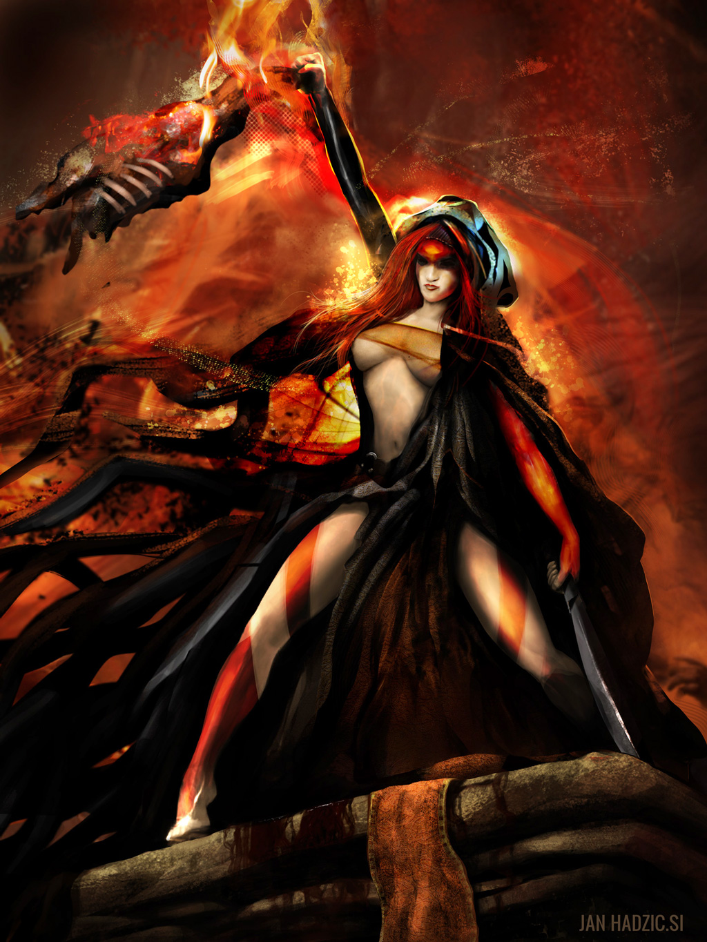 Fire And Ice Witch Fire And Ice Witch