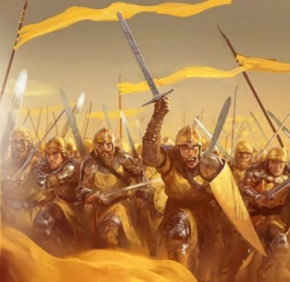 Golden company. Квохор воины. Golden Company game of Thrones. A Song of Ice and Fire Golden Company.