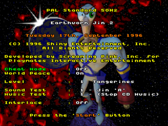 Earthworm Jim 2 Playstation Ice Crown Server Wikia Fandom
