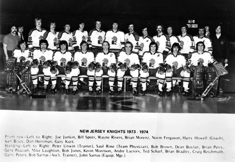 197374 New York Golden Blades/New Jersey Knights season Ice Hockey
