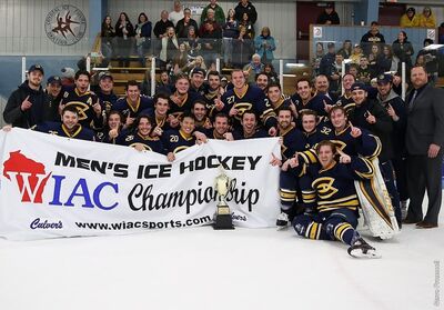 2018 WIAC Men's champs Wisconsin-Eau Clare Blugolds