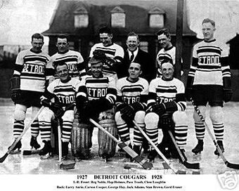 detroit cougars hockey jersey