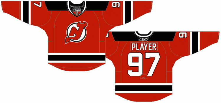 new jersey devils uniforms