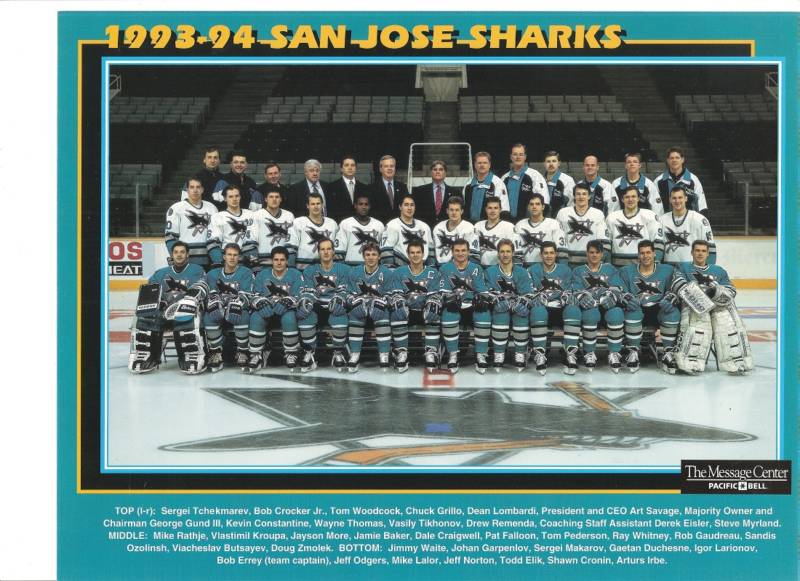 1993–94 San Jose Sharks season | Ice Hockey Wiki | FANDOM powered by Wikia