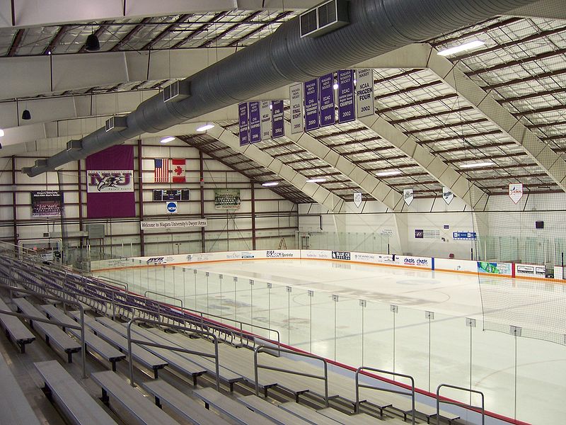 dwyer arena ice hockey wiki fandom powered by wikia niagara university gallagher center seating chart