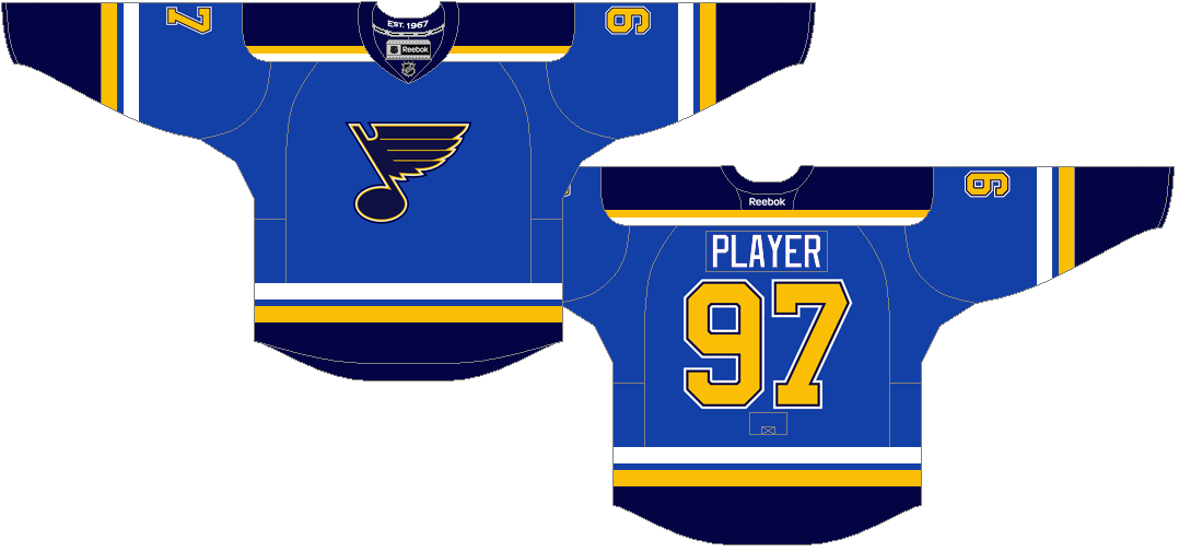 blues jersey numbers