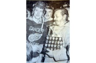 1980 Herder Memorial Trophy presentation