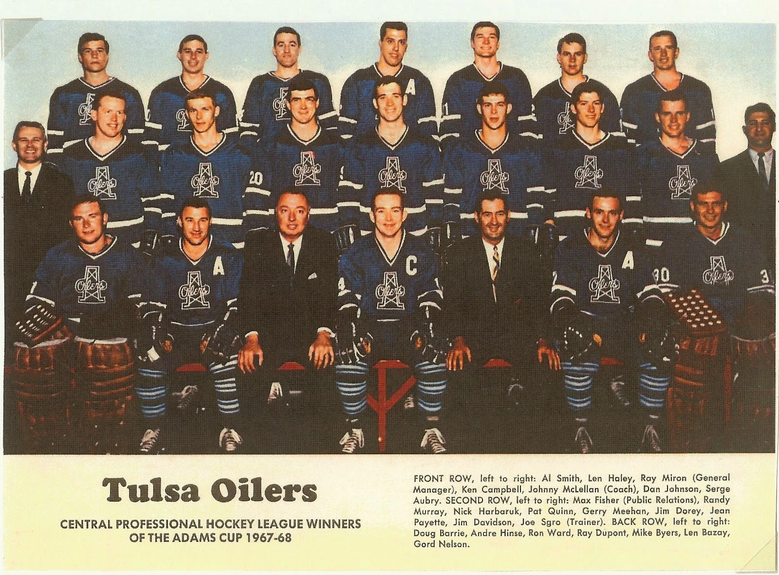 Tulsa Oilers Ice Hockey Wiki FANDOM powered by Wikia