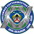 Cottonmouths WebLogo 20years