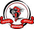 Rouyn Noranda Huskies 5th anniversary logo