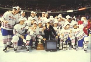 1990 Memorial Cup Champions Oshawa Generals Photo