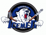 Evansville IceMen logo AAHL original