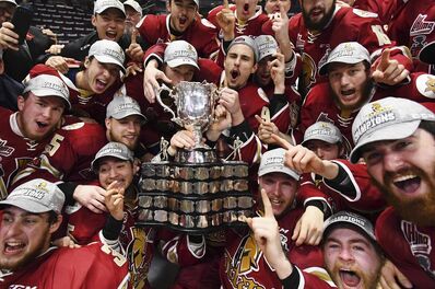 2018 Memorial Cup champions Acadie-Bathurst Titan