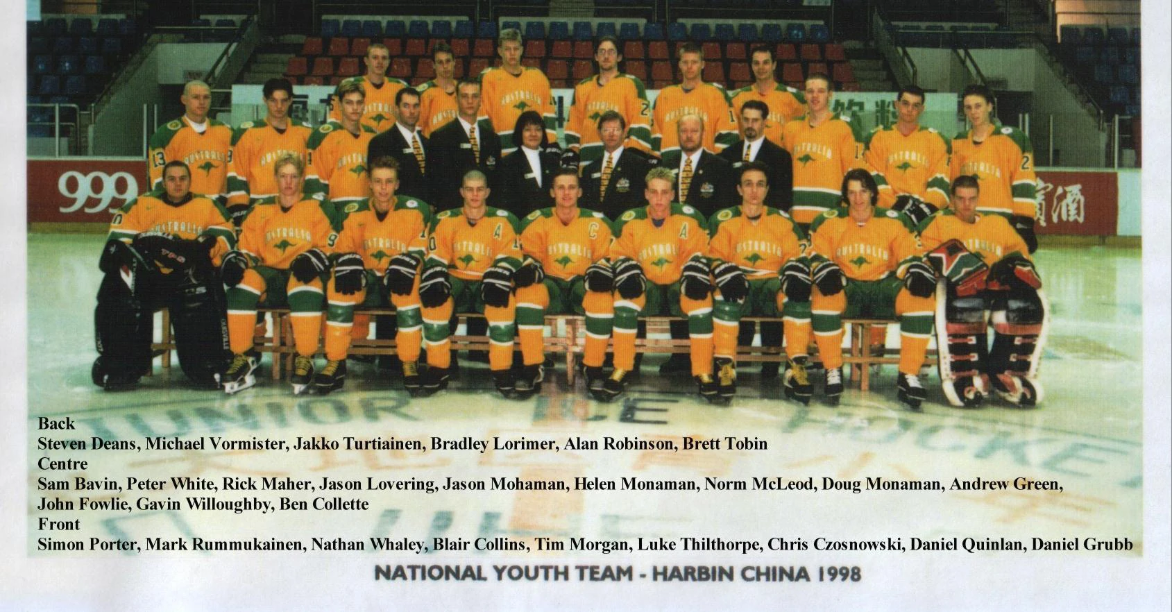 1998 IIHF Asian Oceanic U18 Championship Ice Hockey Wiki FANDOM