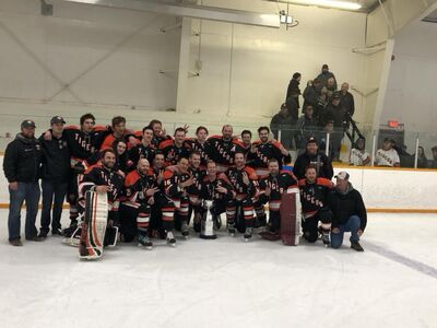 2018 THL champions Rocanville Tigers