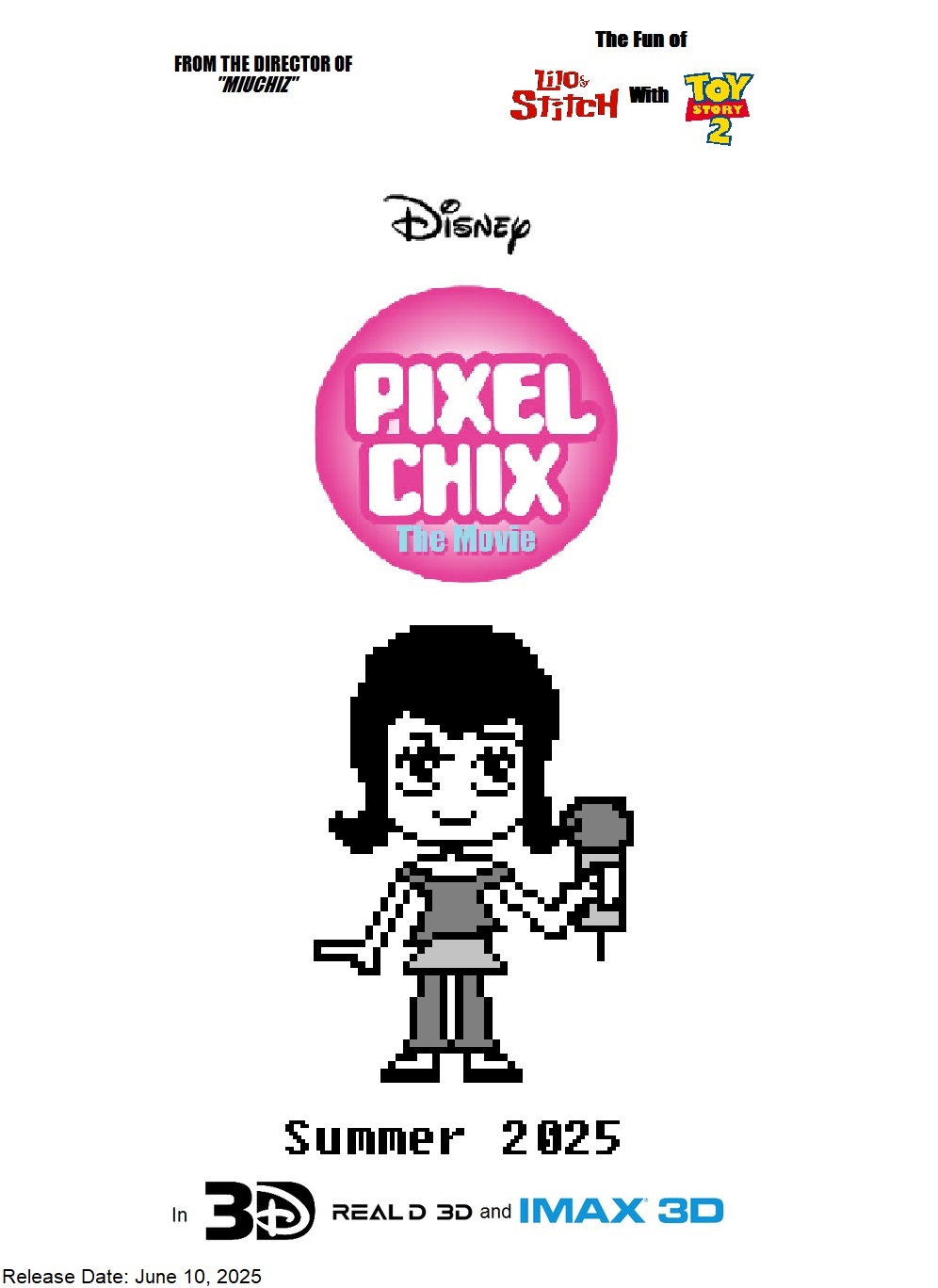 Pixel Chix: The Movie (Disney 2025 Movie Film)  Idea Wiki 
