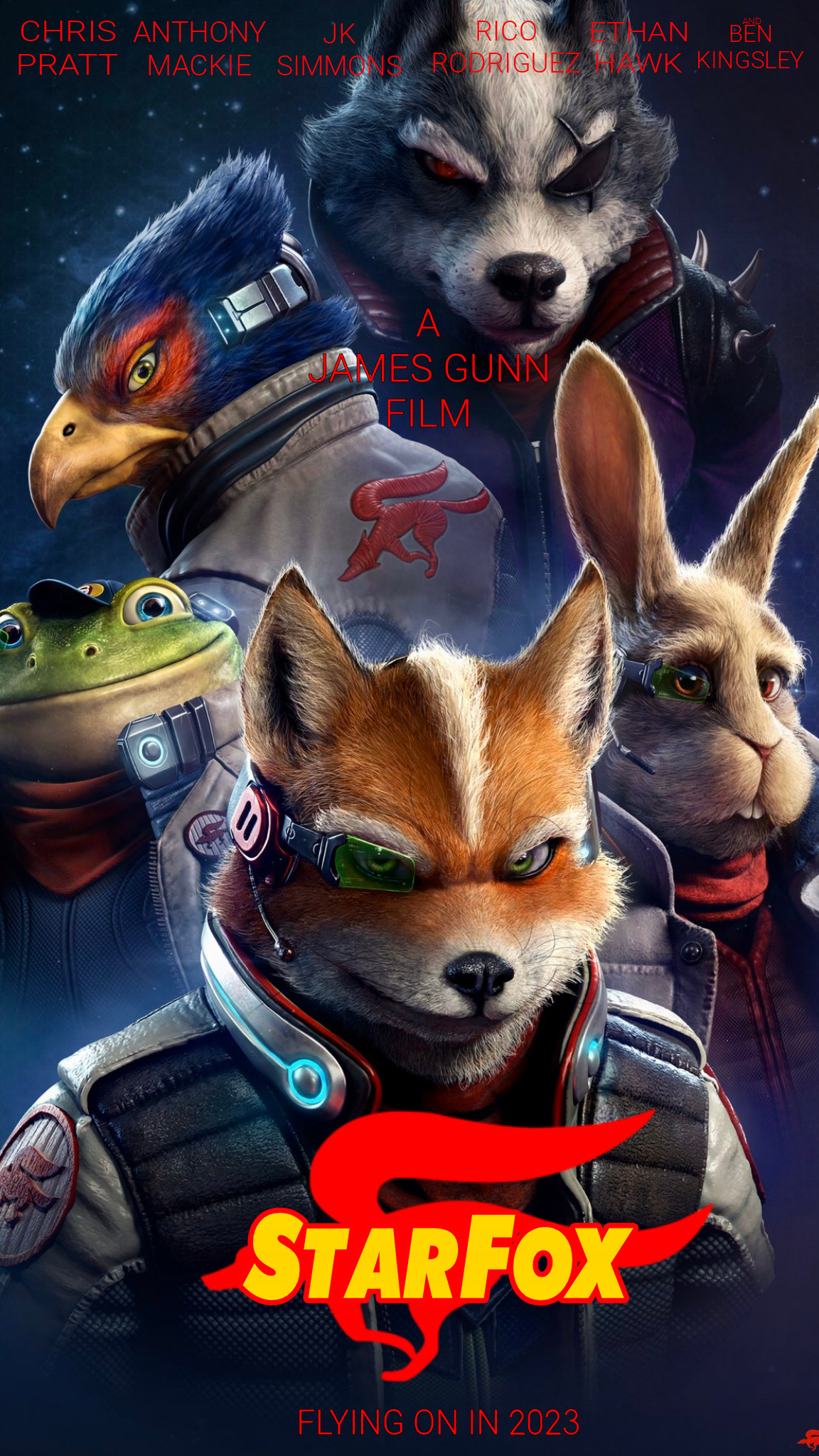 Star Fox 2023 Movie Idea Wiki Fandom