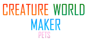 Creature World Maker Pets Logo V3