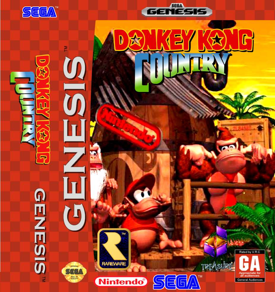 Donkey Kong Country Sega Genesis Port Idea Wiki Fandom
