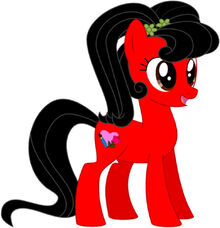 Kimberly Jordan with a unique cutie mark