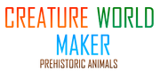 Creature World Maker Prehistoric Animals Logo